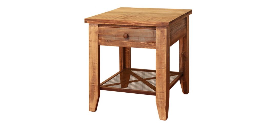 IFD968END Antique Square End Table sku IFD968END
