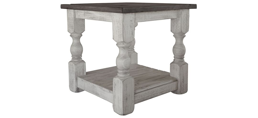 Stone Square End Table