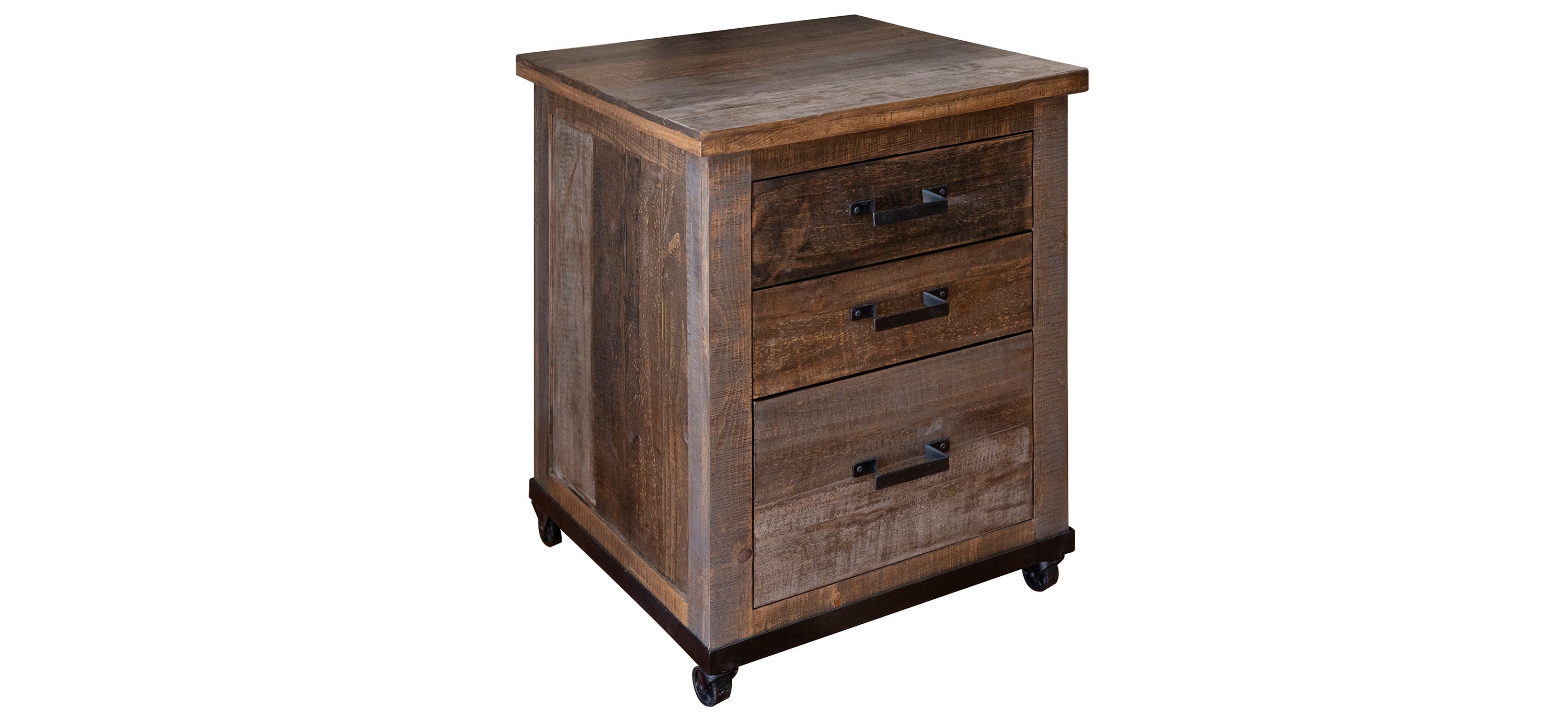 Loft Brown File Cabinet
