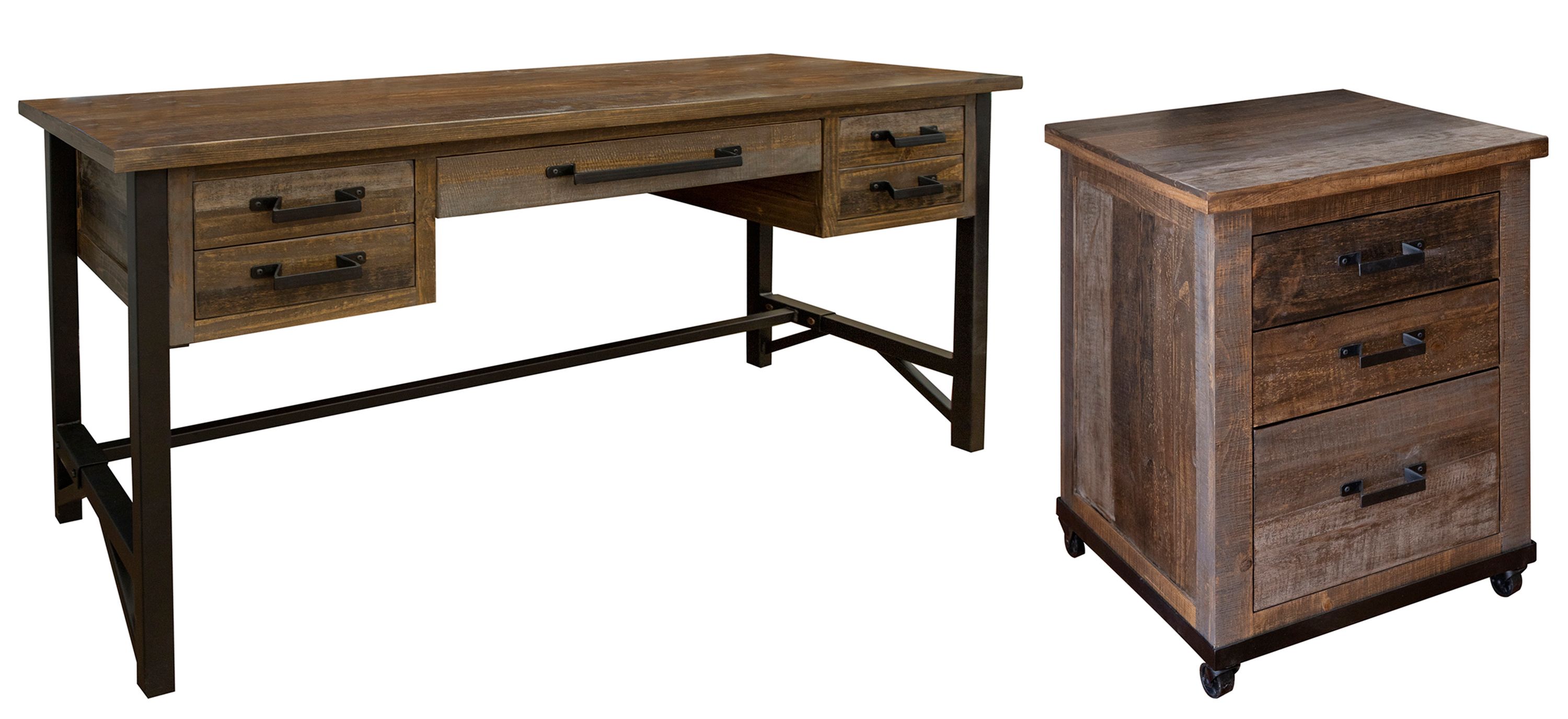 Loft Brown 2-pc. Home Office Set