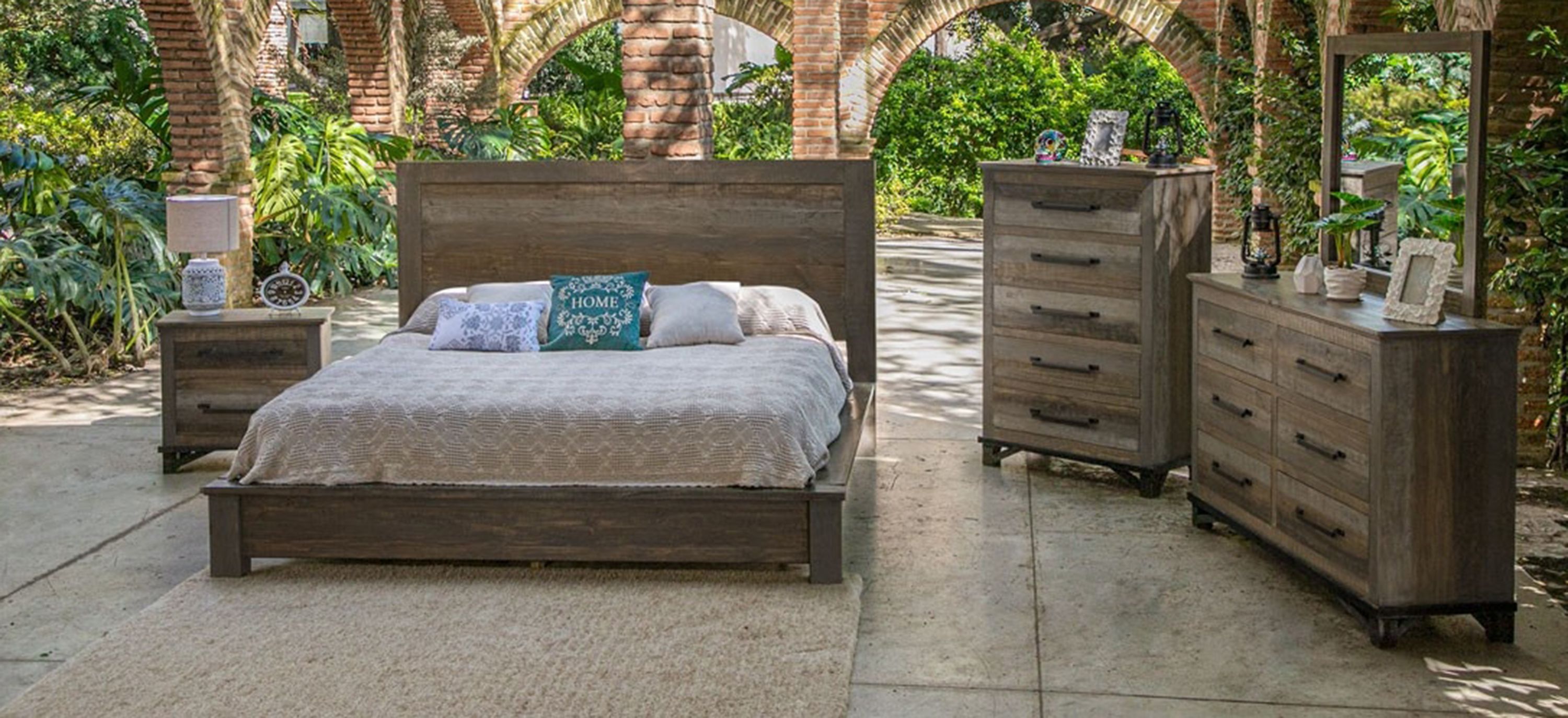 Loft Brown King Headboard