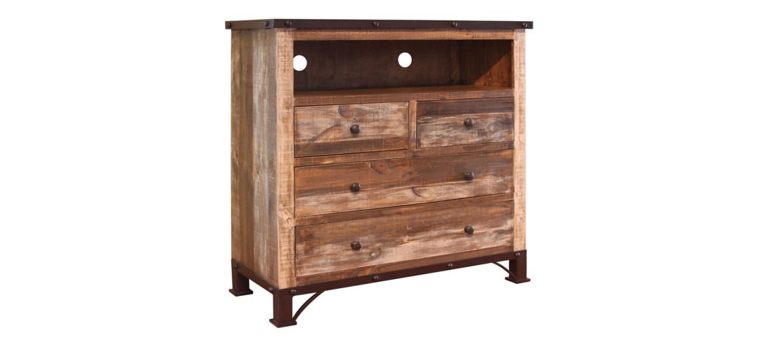 IFD966CHEST-TV Antique Media Chest sku IFD966CHEST-TV