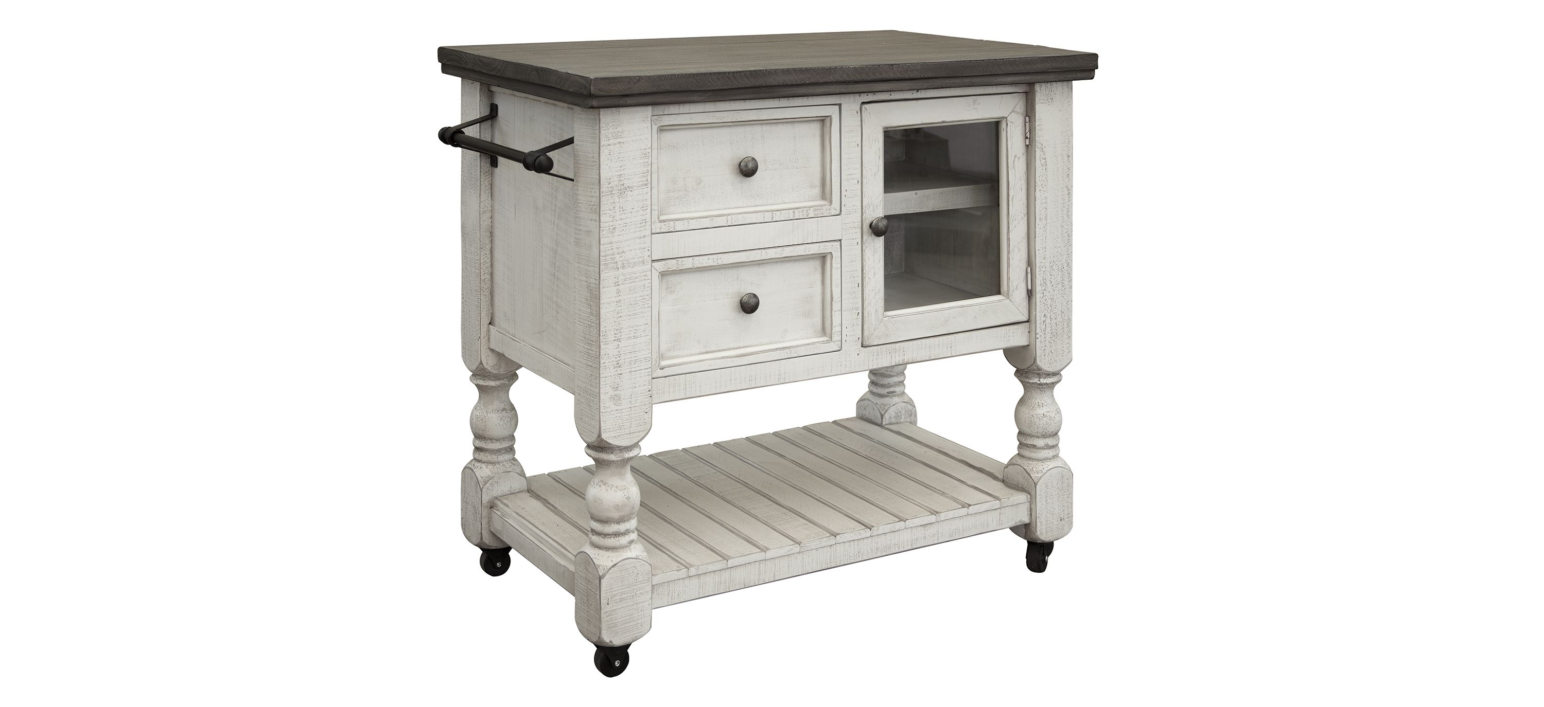 Stone Petite Kitchen Island