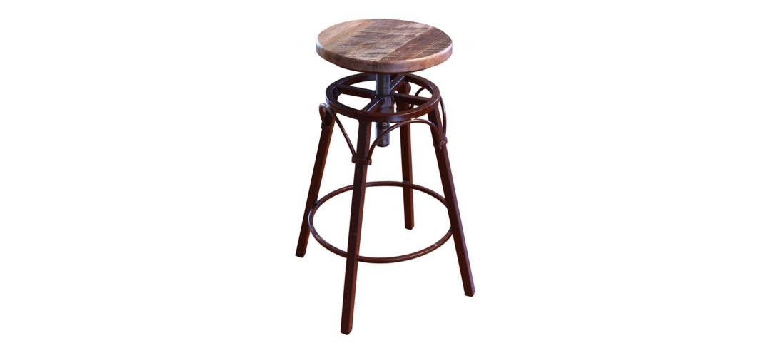 711319680 Antique Adjustable-Height Stool sku 711319680