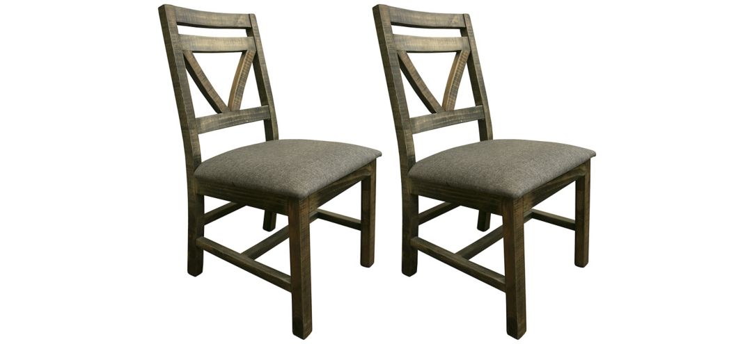 722191258 Loft Wood Chair Set of 2 sku 722191258
