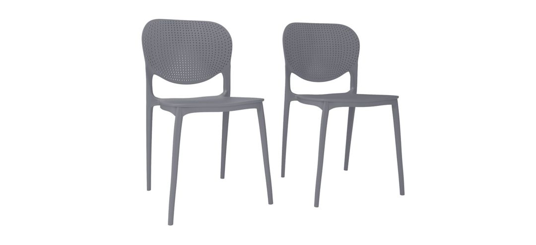 Amazonia Outdoor Dining Chair - Set of 2