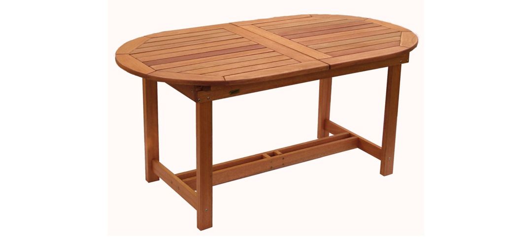 840062201959 Amazonia 63 Outdoor Dining Table w/ Leaf sku 840062201959