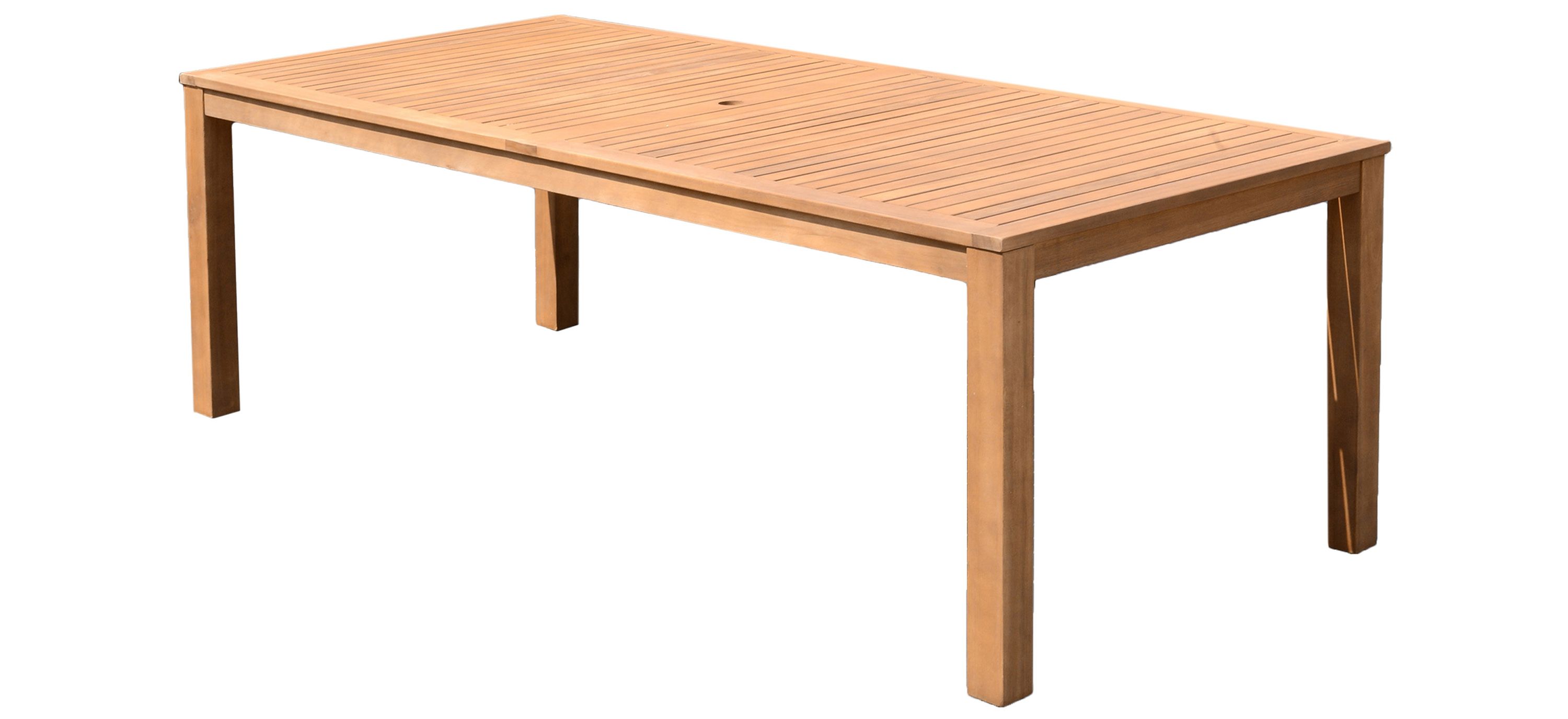 Amazonia Outdoor Teak Rectangular Dining Table