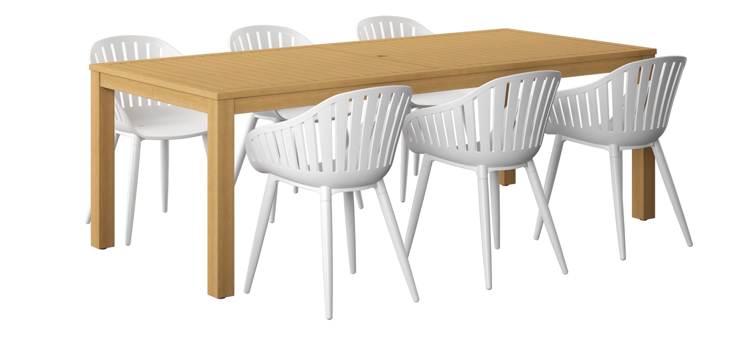 Amazonia 7-pc.Outdoor Rectangular Patio Dining Set