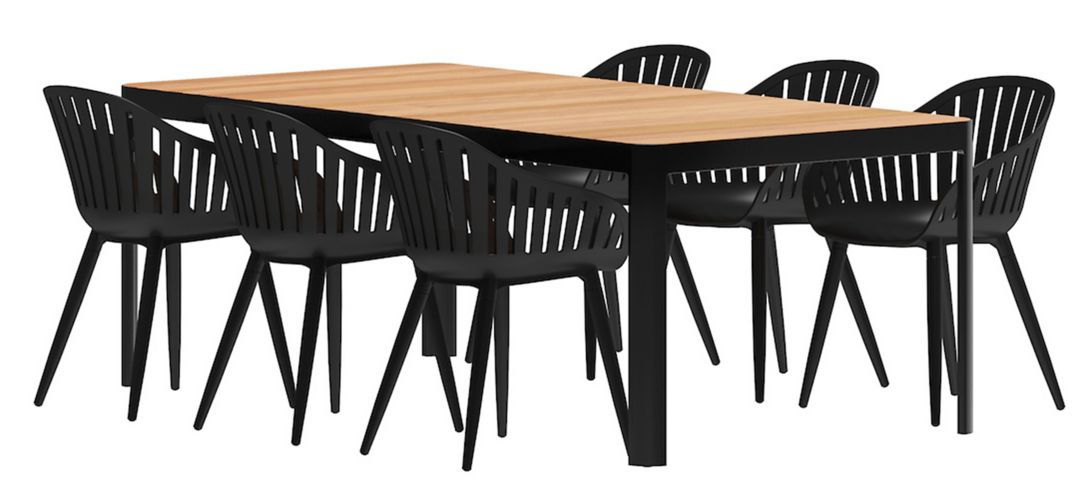 Urban Zen 7-Piece Patio Dining Set