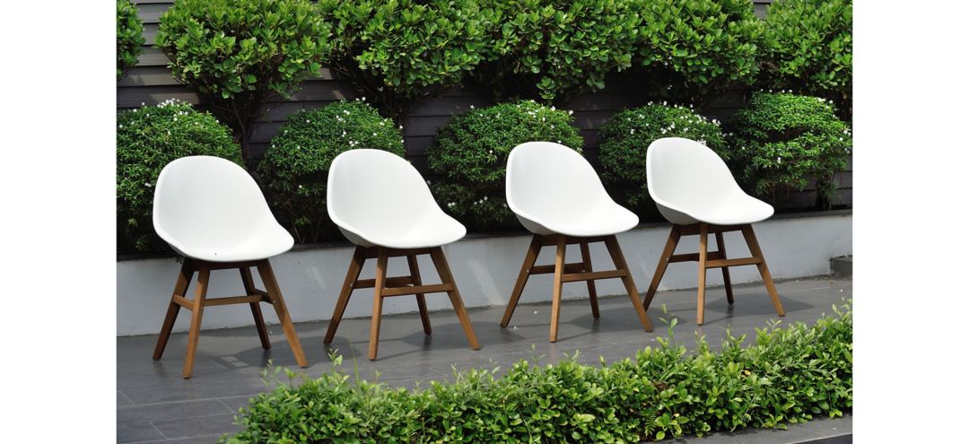 Amazonia Outdoor 4-pc. Eucalyptus Chairs