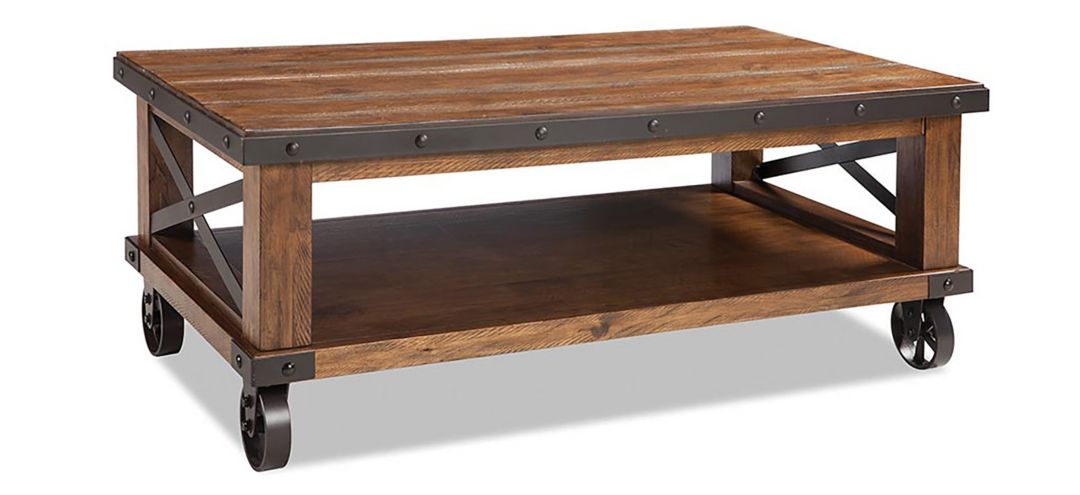 Taos Coffee Table w/caster base