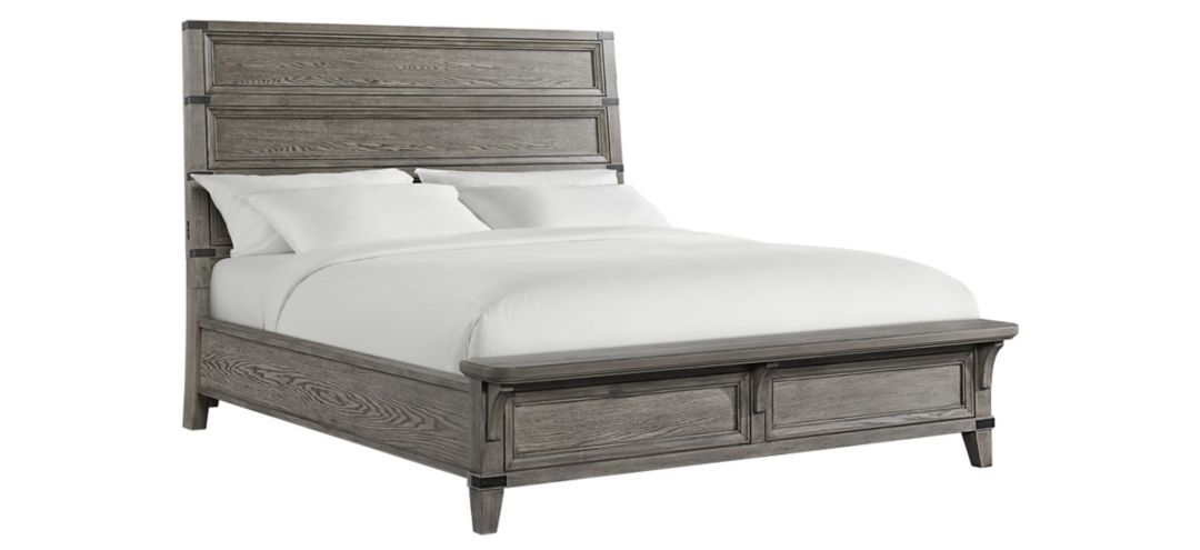 517004960 Forge King Panel Bed w/ Footboard Bench sku 517004960