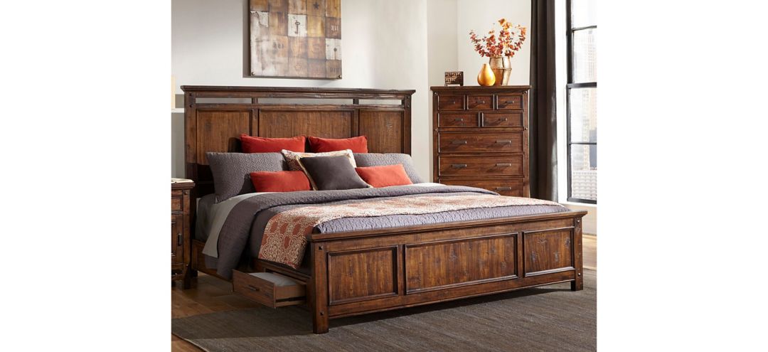 590163230 Wolf Creek Queen Storage Bed sku 590163230