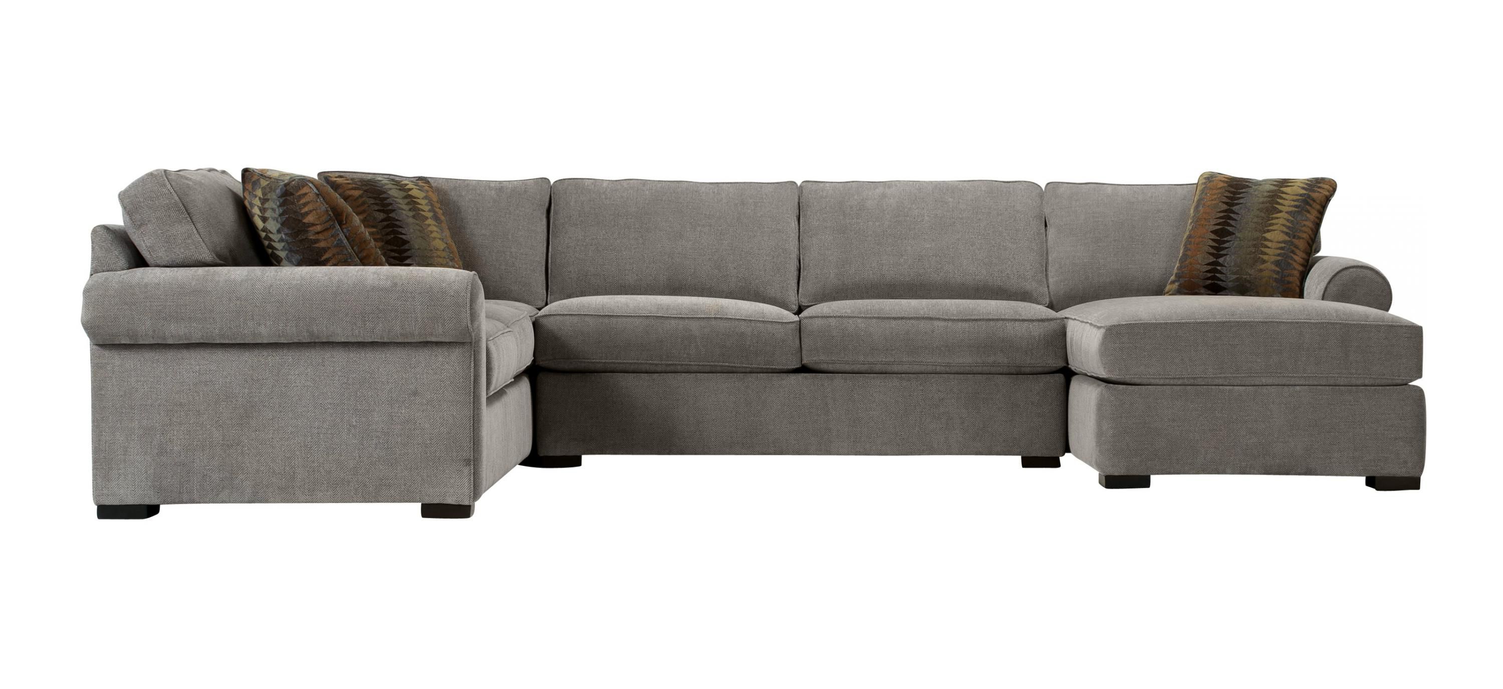 Kipling 3-pc. Chenille Sectional Sofa