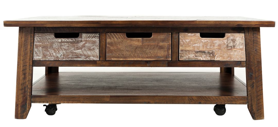 1600-1 Painted Canyon Rectangular Coffee Table sku 1600-1