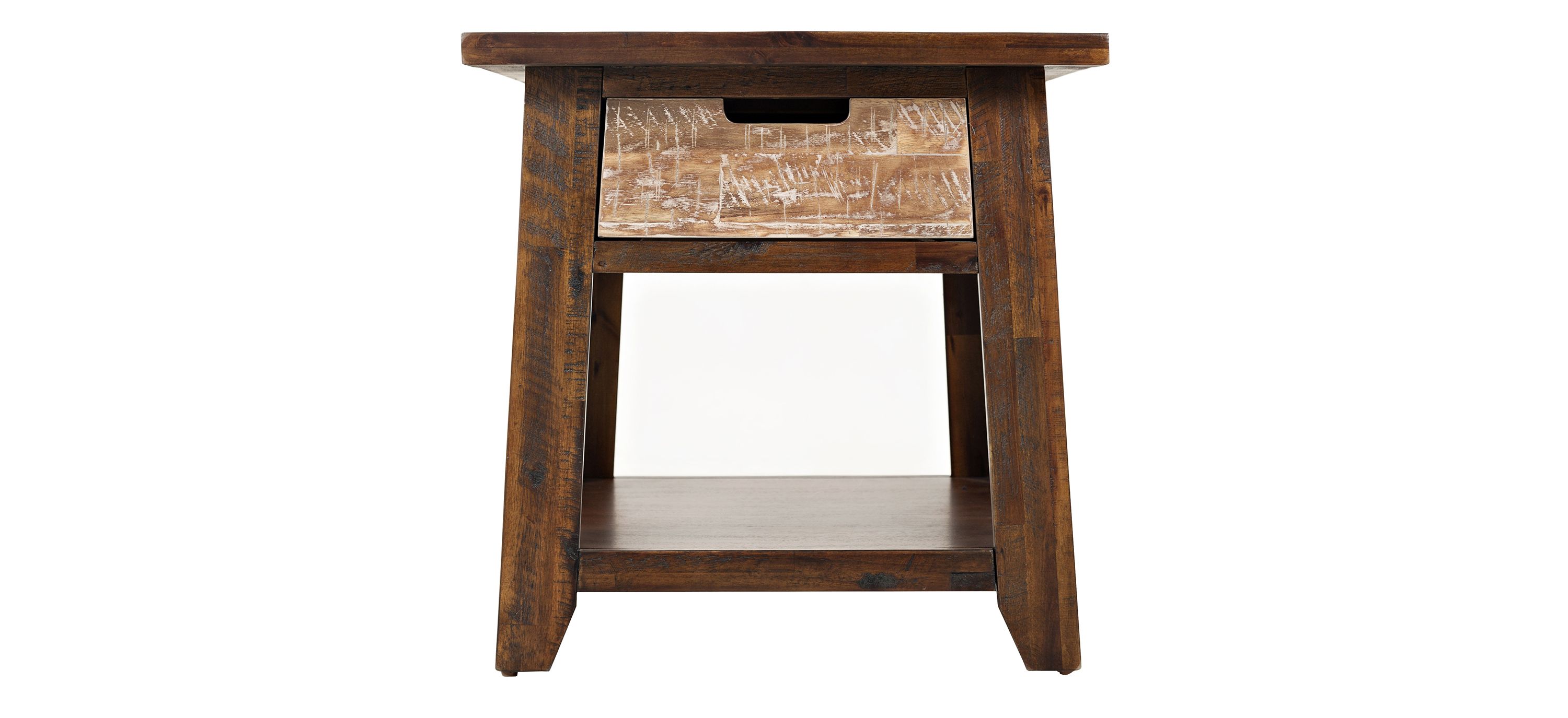 Painted Canyon Rectangular End Table