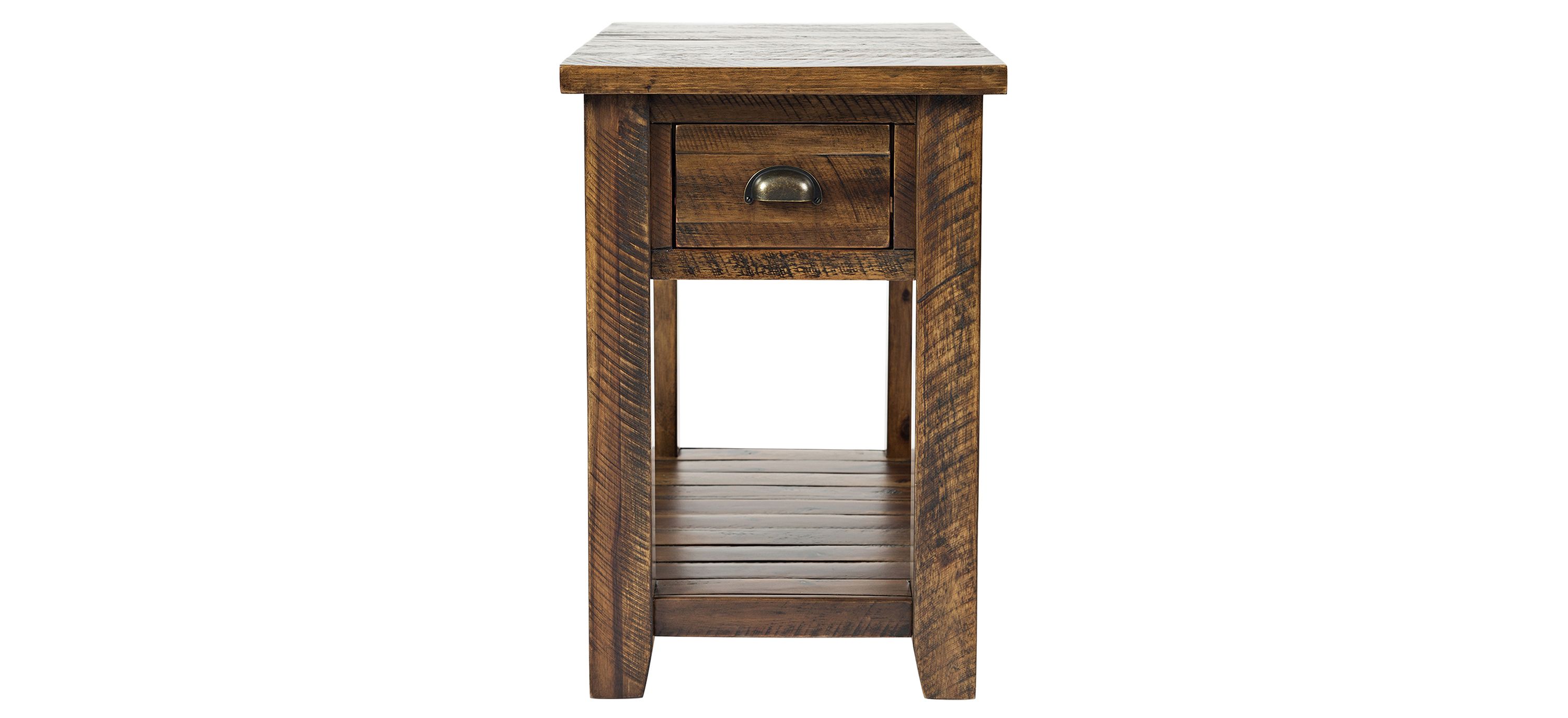 Artisans Craft Rectangular Chairside Table