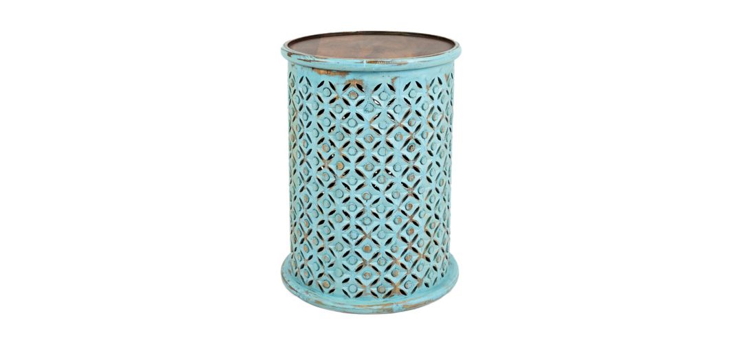 Global Archive Drum Accent Table