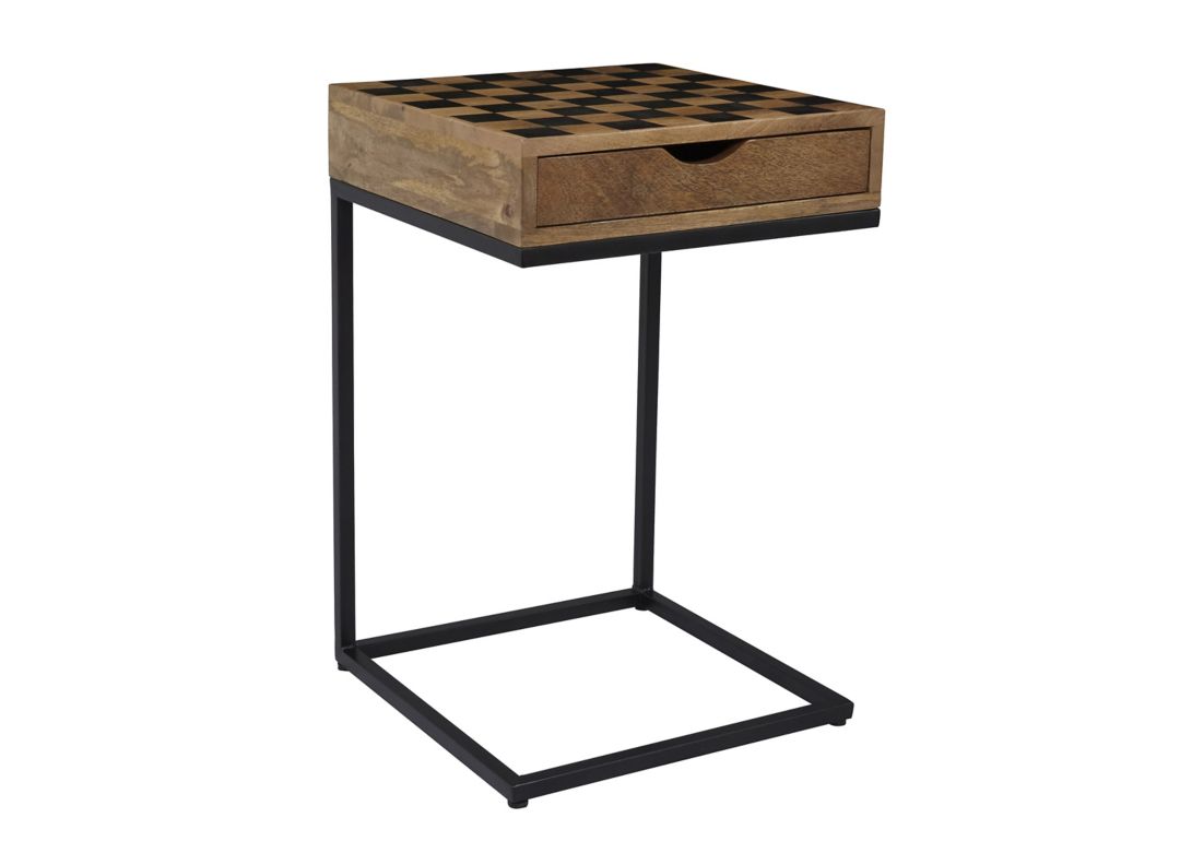 386317300 Global Archive Checkerboard Accent Table sku 386317300
