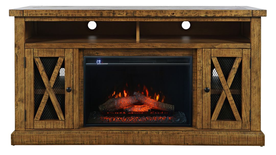 Telluride TV stand w/ Electric Fireplace