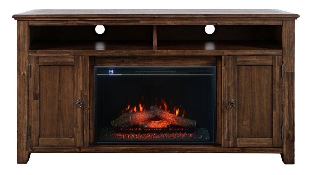 Bakersfield TV Stand w/ Electric Fireplace