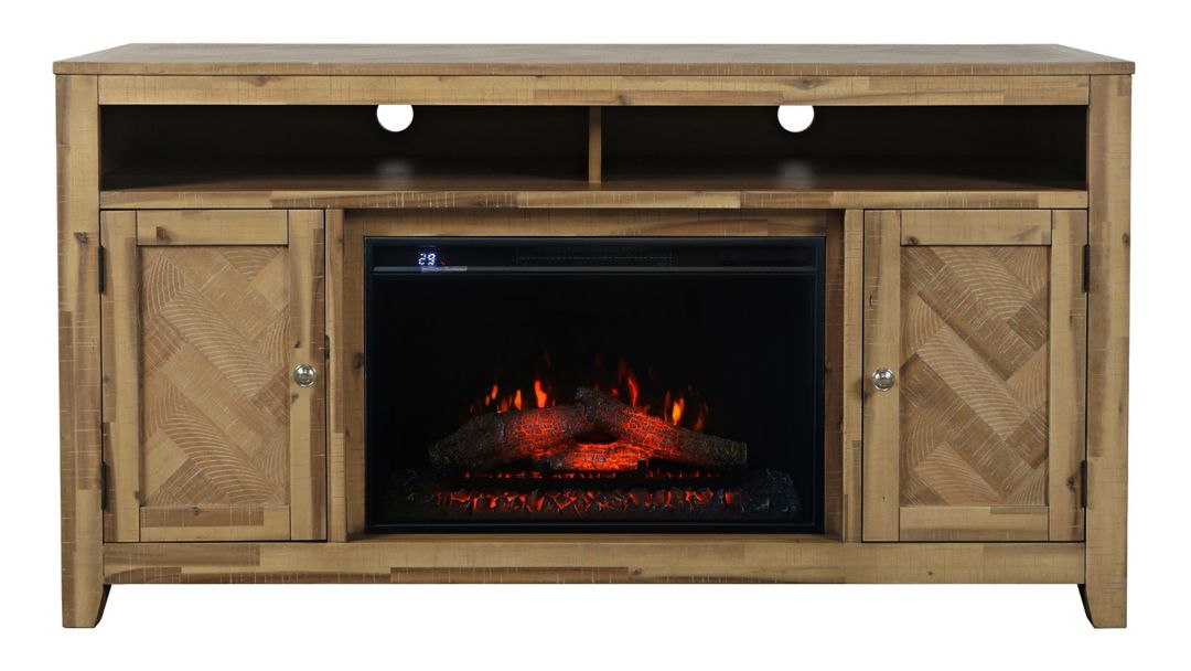 Fairview TV Stand w/ Electric Fireplace