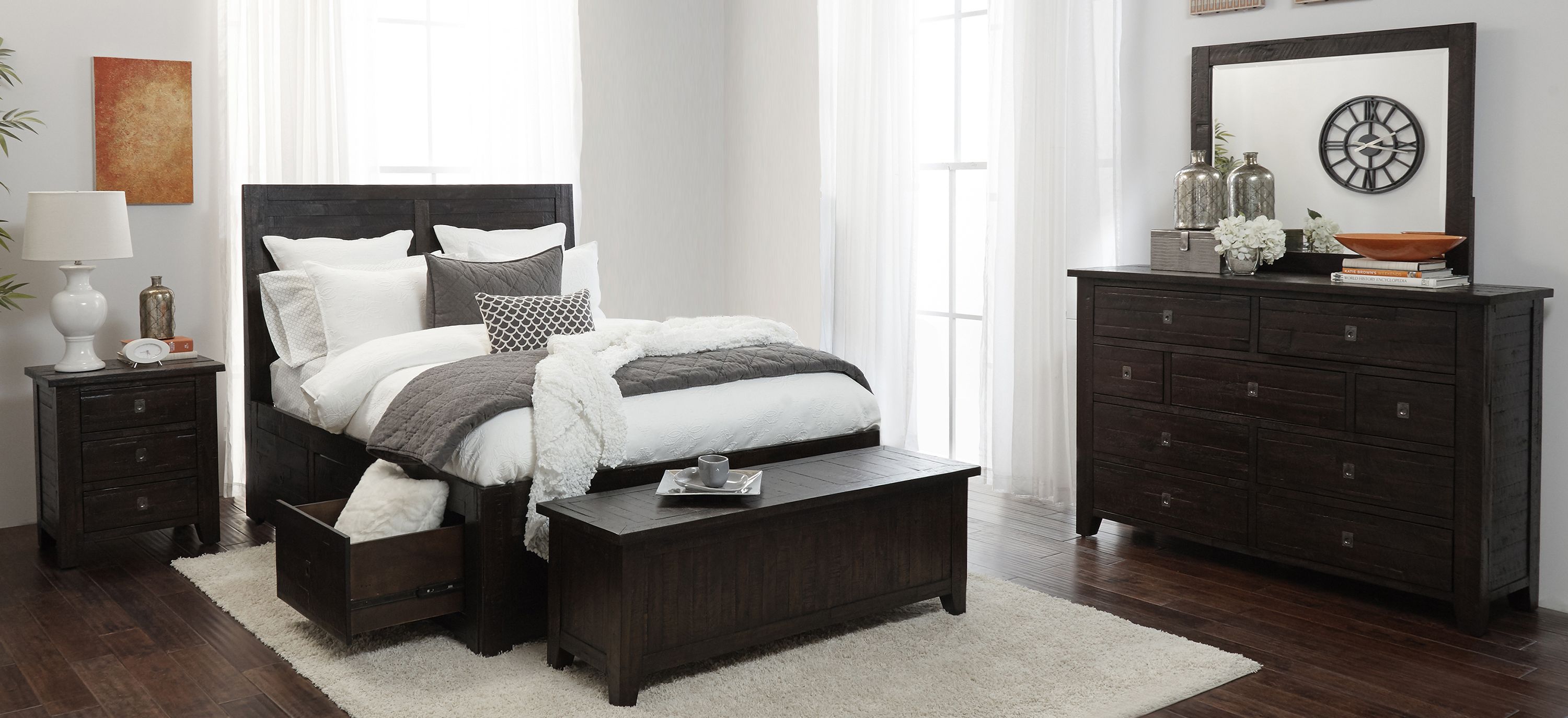 Kona Grove 4-pc. Storage Bedroom Set