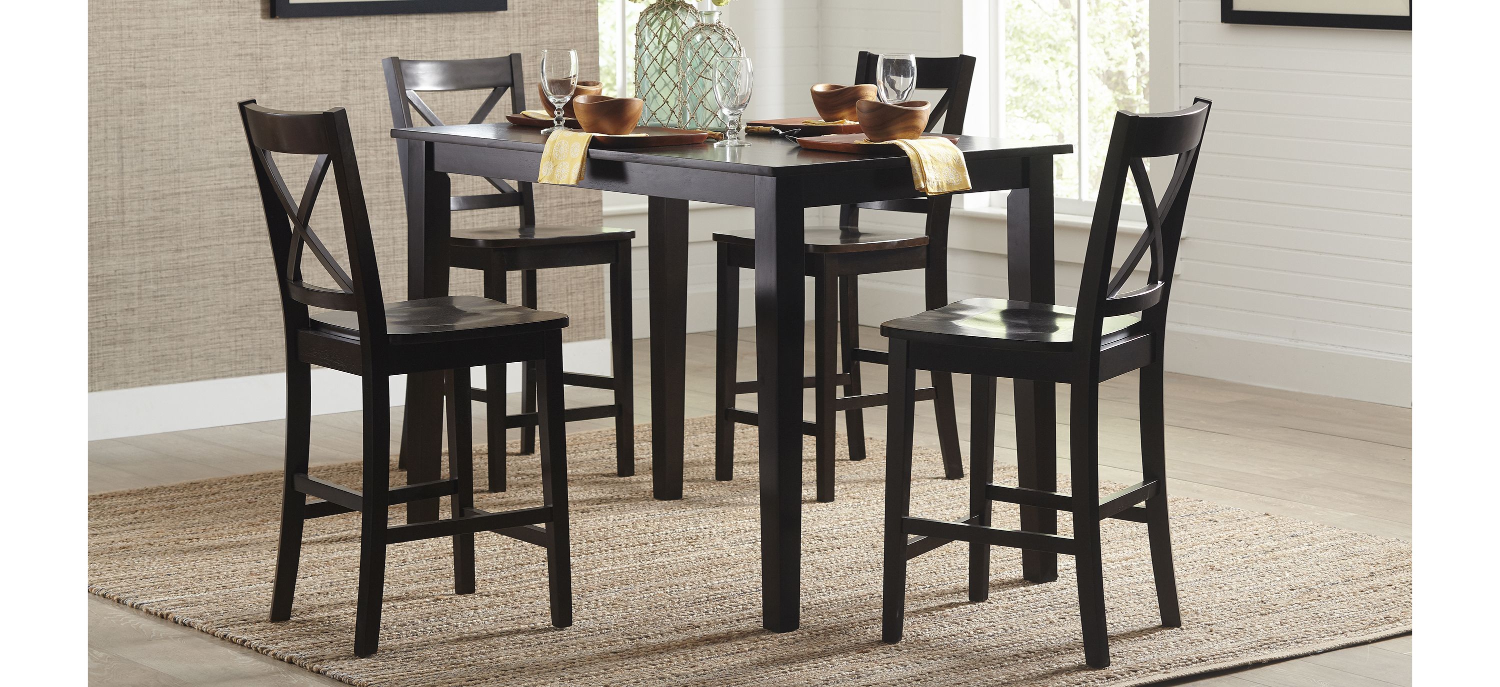 Simplicity 5-pc. Counter-Height Dining Set