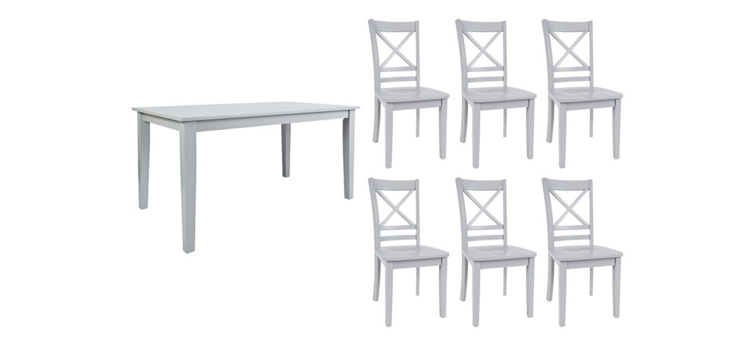 Simplicity 7-pc. Dining Set