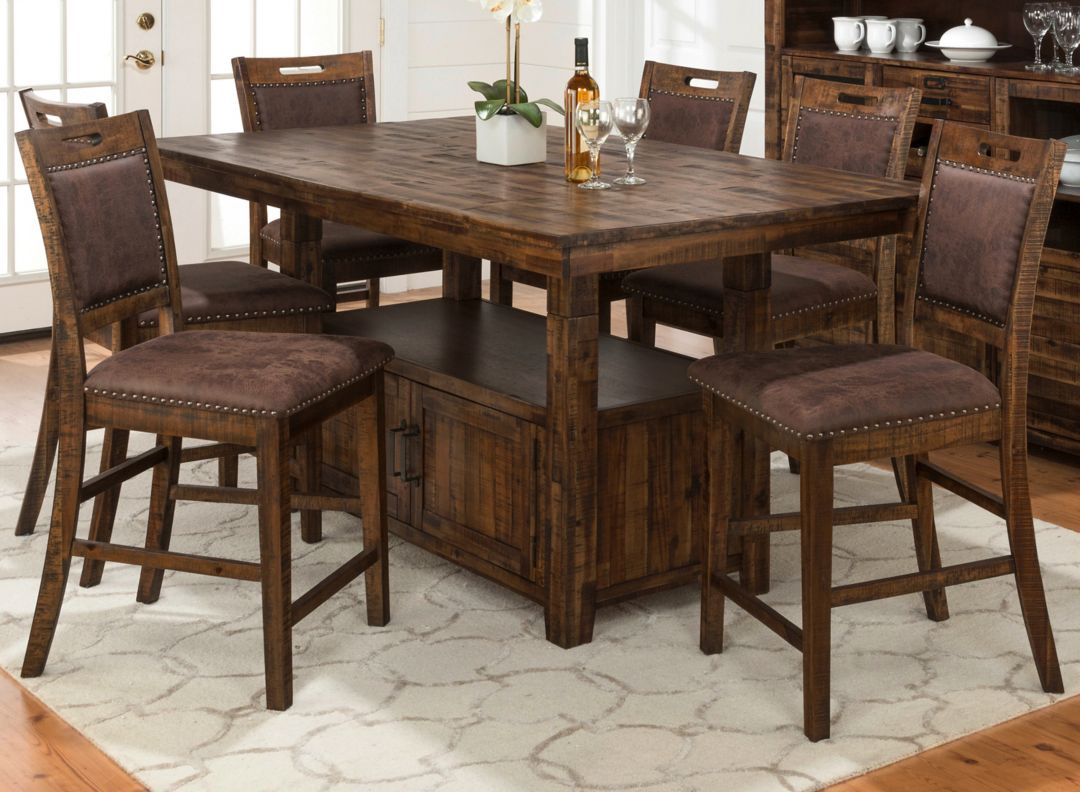 795315110 Cannon Valley 7-pc. Counter-Height Dining Set sku 795315110