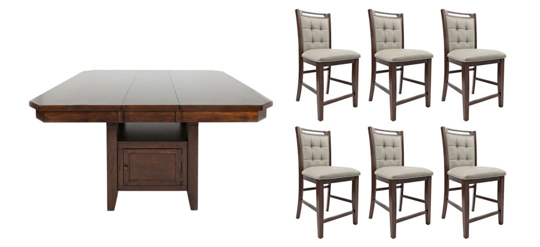 Manchester 7-pc. Counter-Height Dining Set