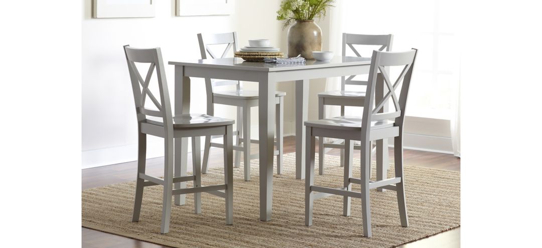 797332524 Simplicity 5-pc. Counter-Height Dining Set sku 797332524