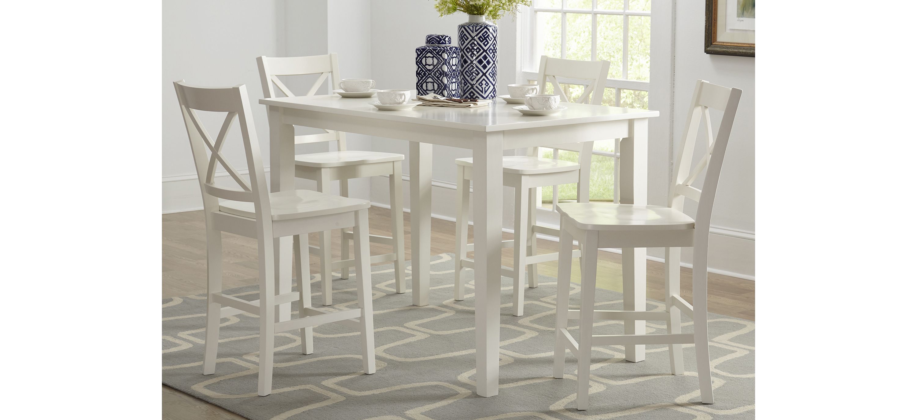 Simplicity 5-pc. Counter Height Dining Set