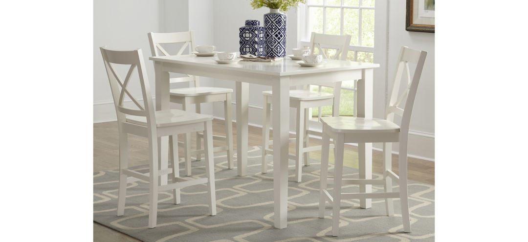 Simplicity 5-pc. Counter Height Dining Set