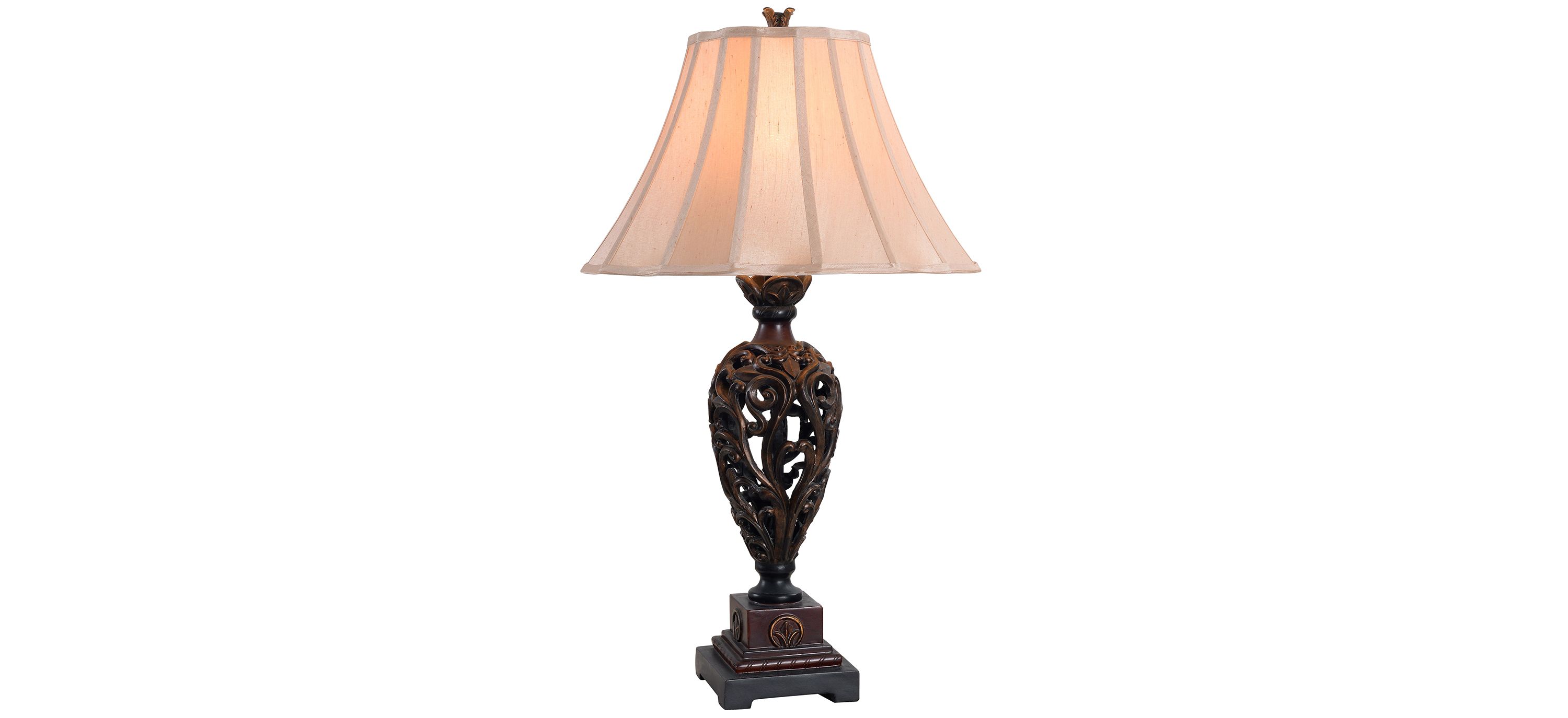 Iron Lace Table Lamp