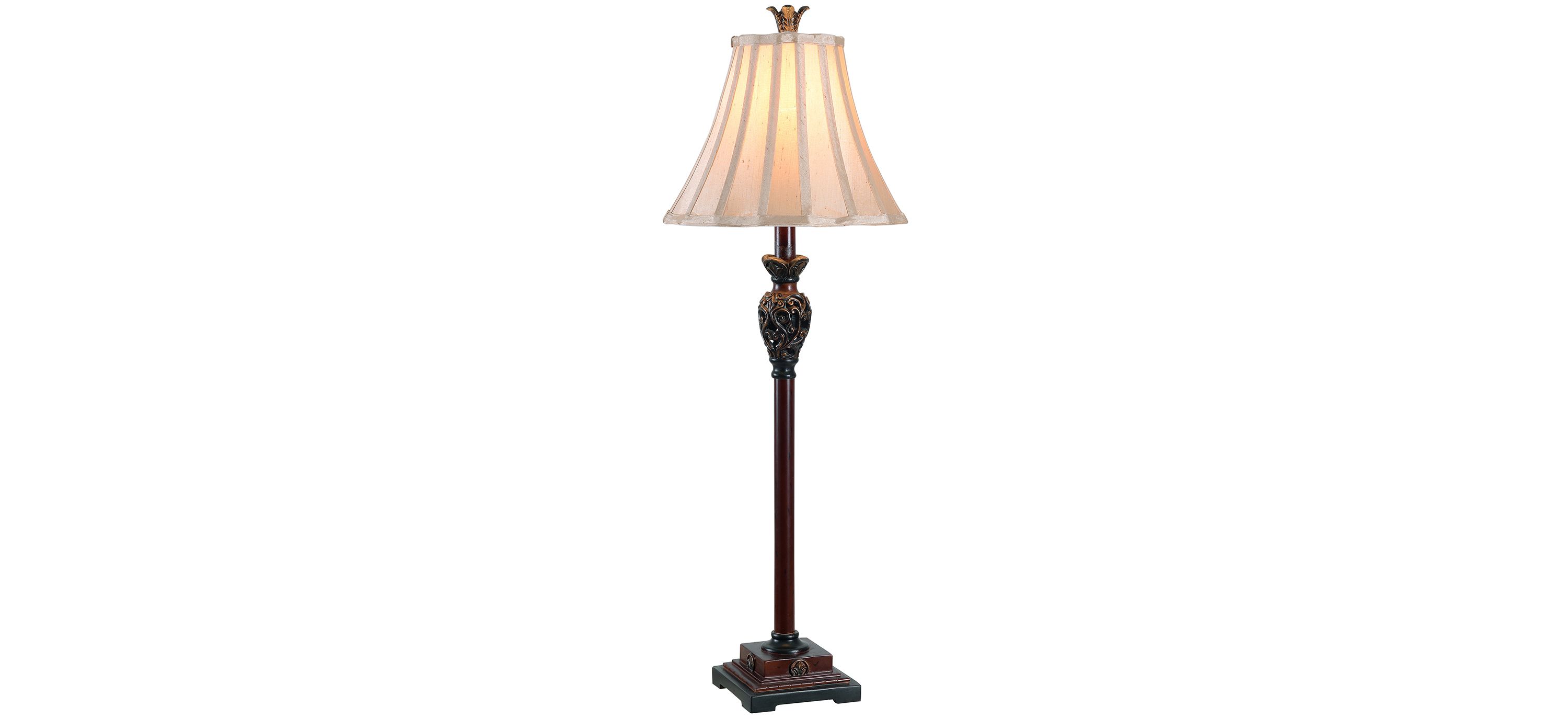 Iron Lace Buffet Lamp
