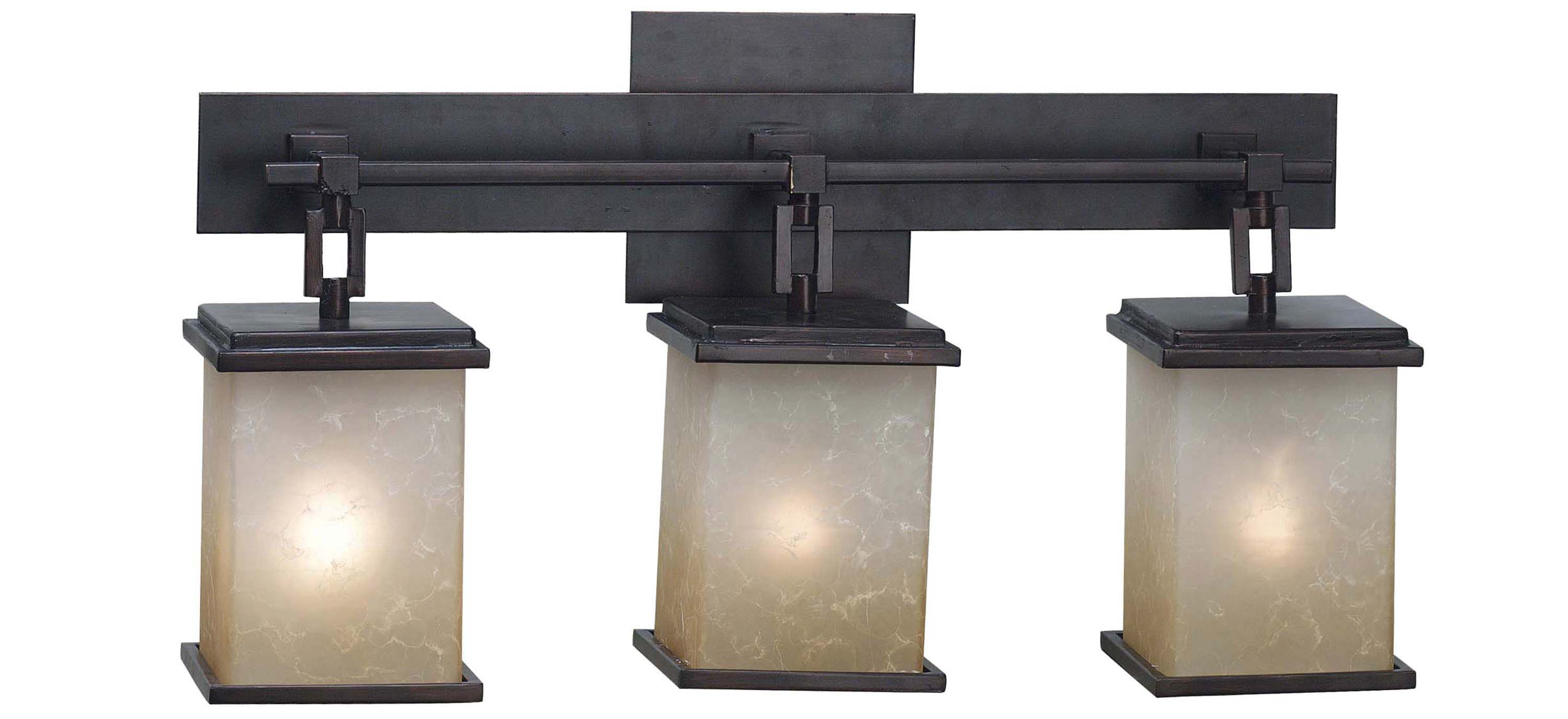 Plateau Three-Light Vanity