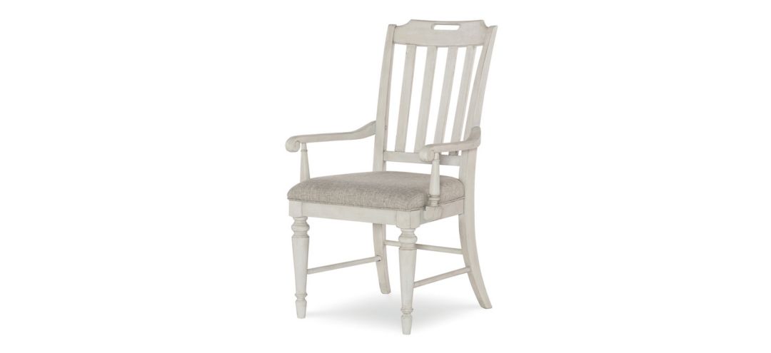 611226180 Brookhaven Slat Back Arm Chair Set of 2 sku 611226180