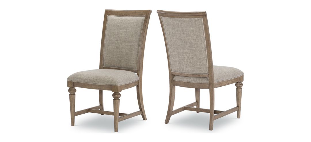 Camden Heights Upholstered Back Side Chair Set of 2