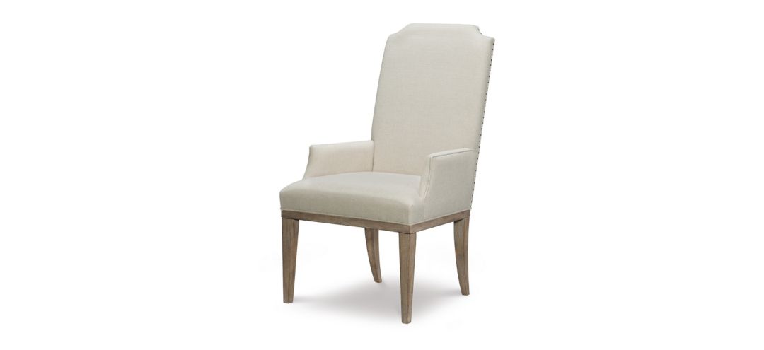 Monteverdi By Rachael Ray Upholstered Host Arm Chair Set of 2