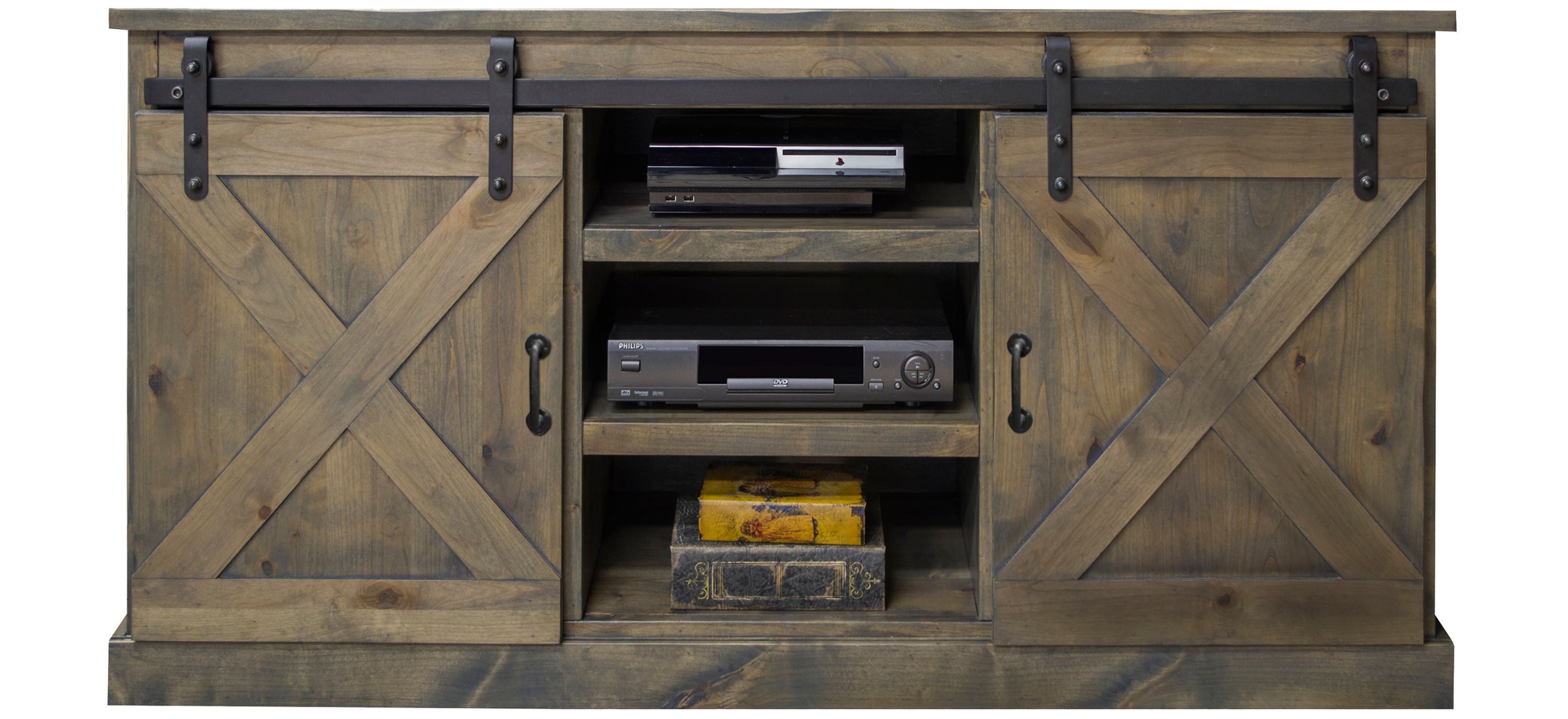 364313220 Farmhouse 56 Corner TV Console sku 364313220