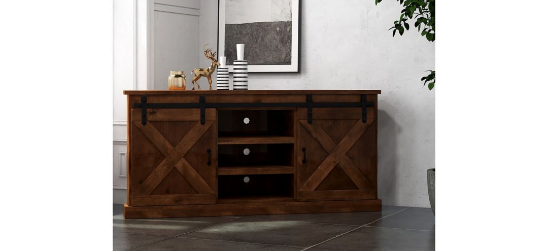 FH1412-AWY Farmhouse 66 Corner TV Console sku FH1412-AWY