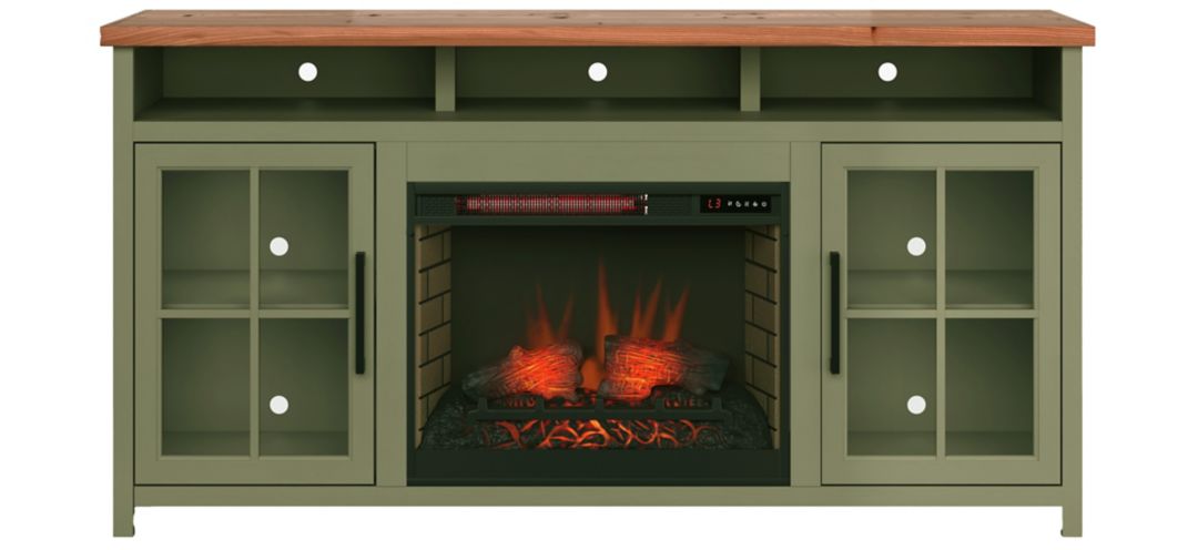 Vineyard Fireplace Console