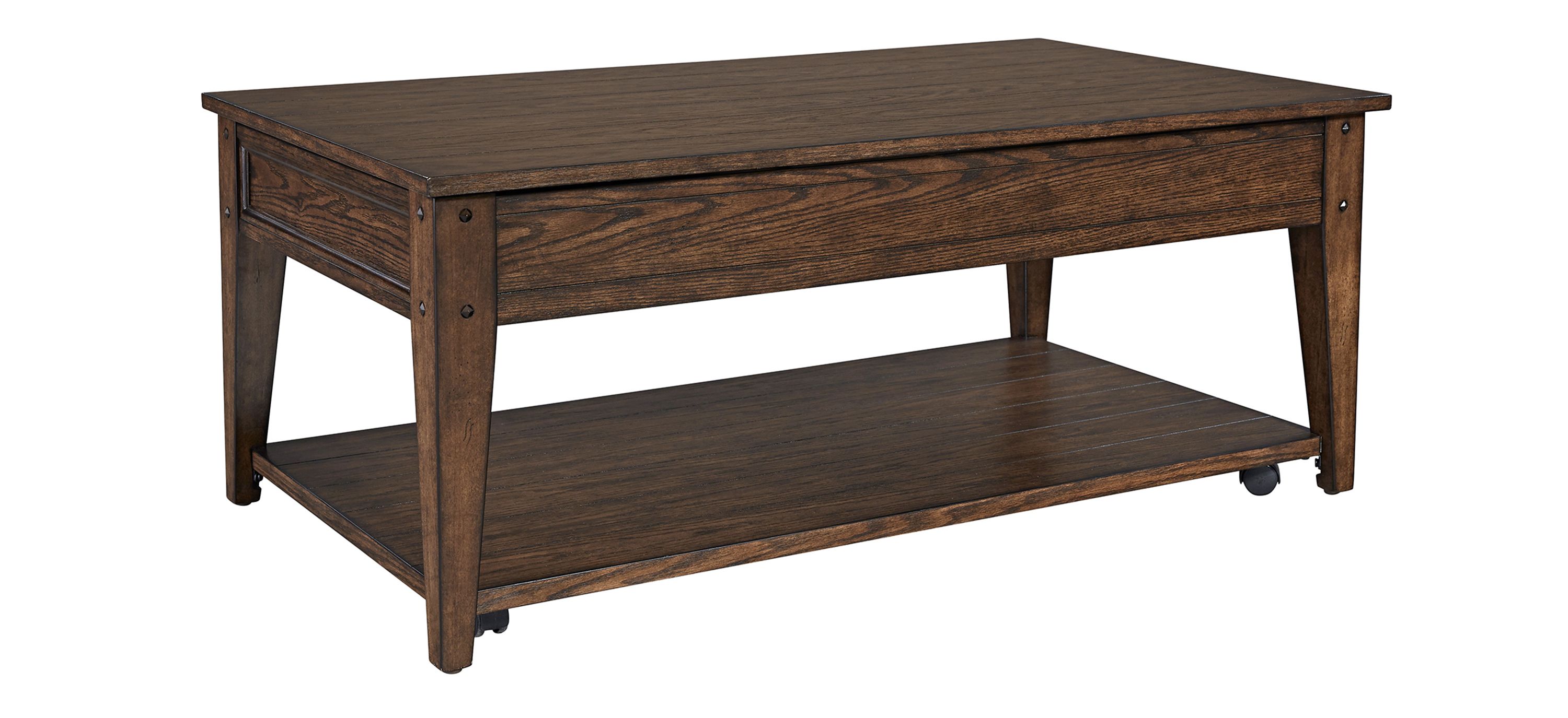 Lake House Rectangular Lift Top Coffee Table