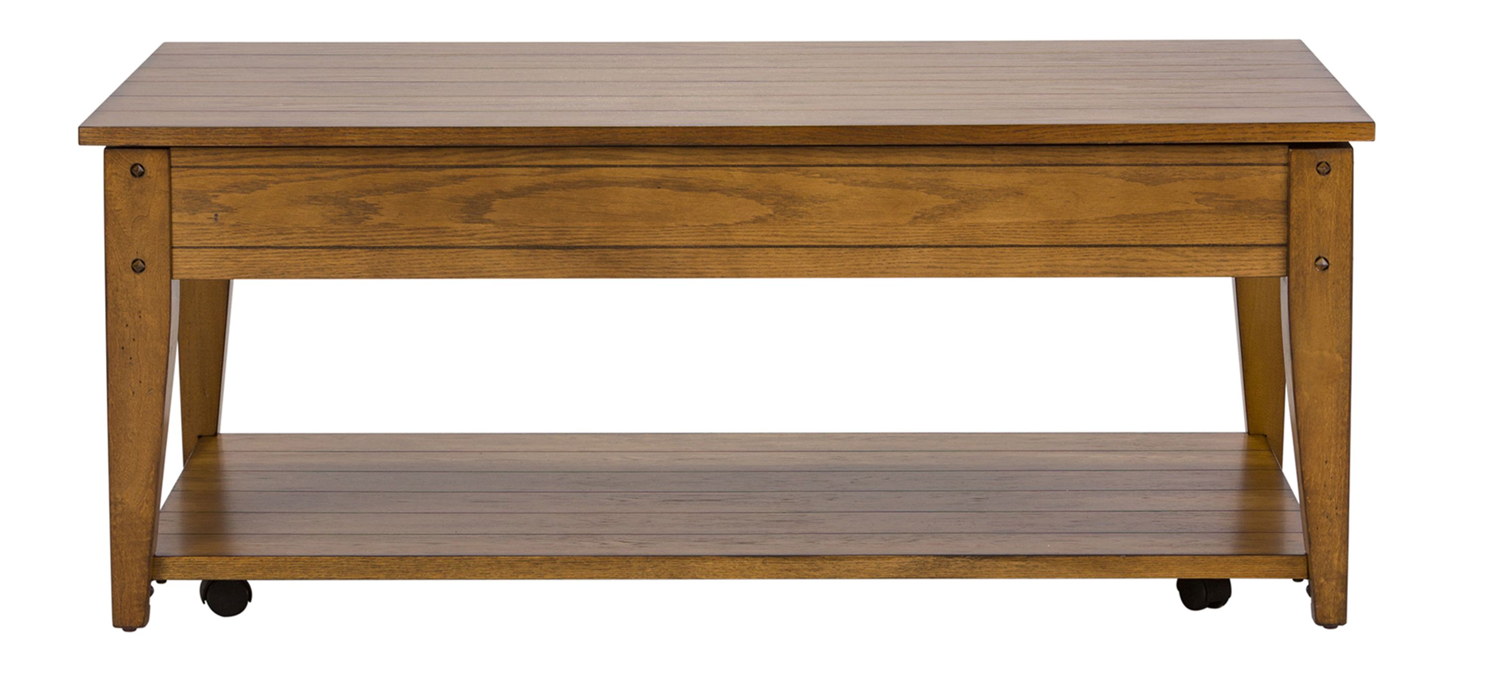 Lake House Rectangular Lift Top Coffee Table