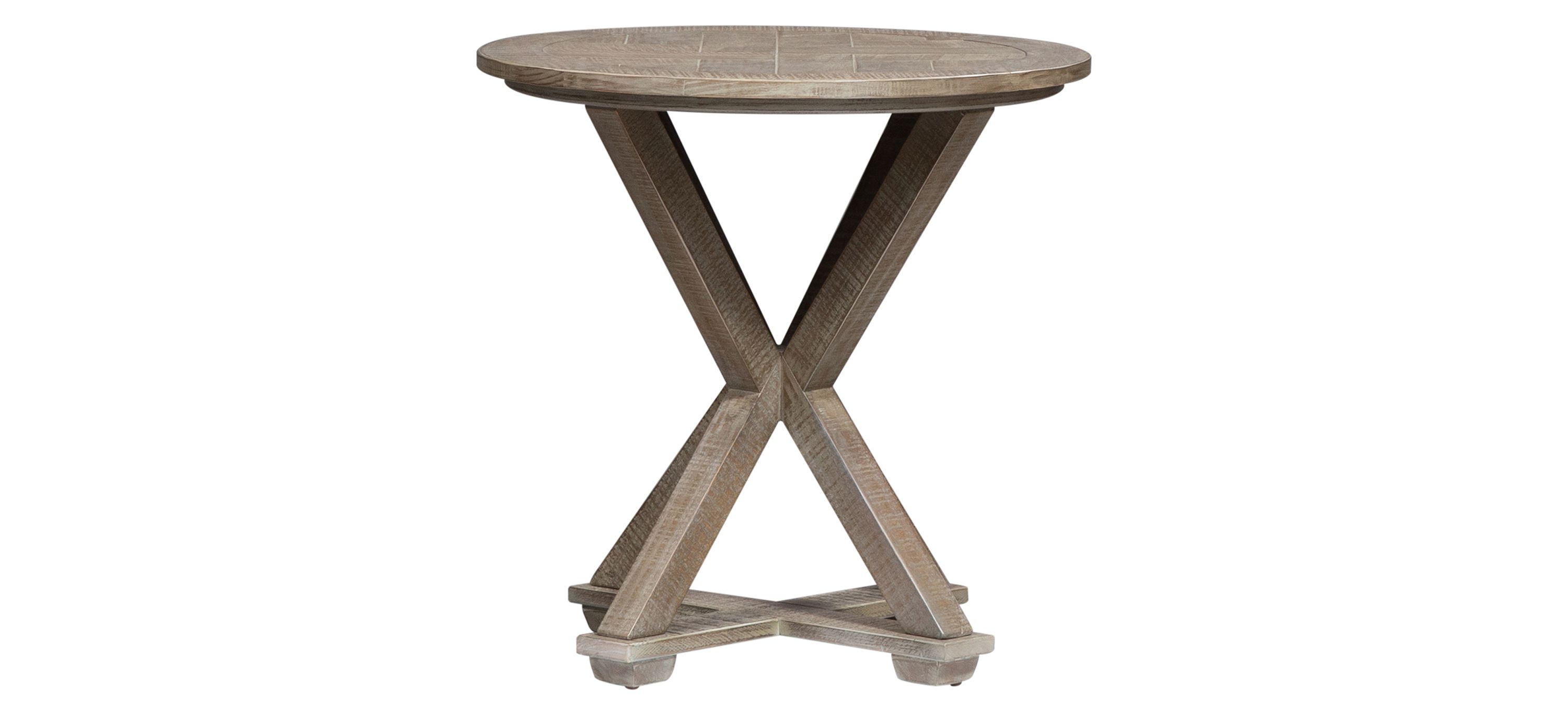 Parkland Falls Round End Table