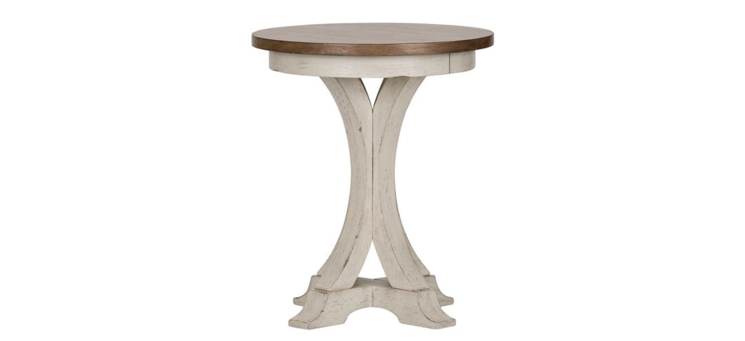 308290010 Farmhouse Reimagined Round Chairside Table sku 308290010