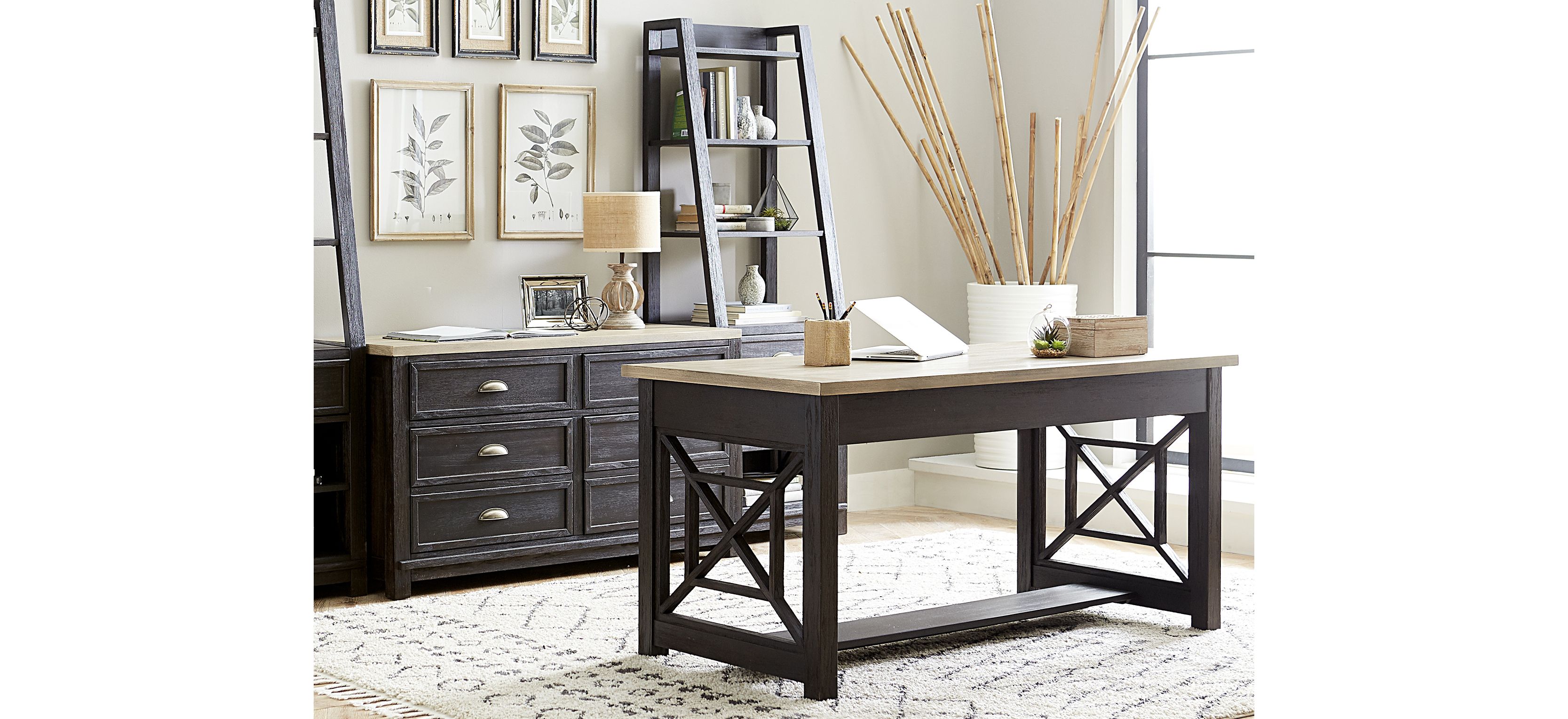 369042210 Heatherbrook 4pc. Complete Desk Set sku 369042210
