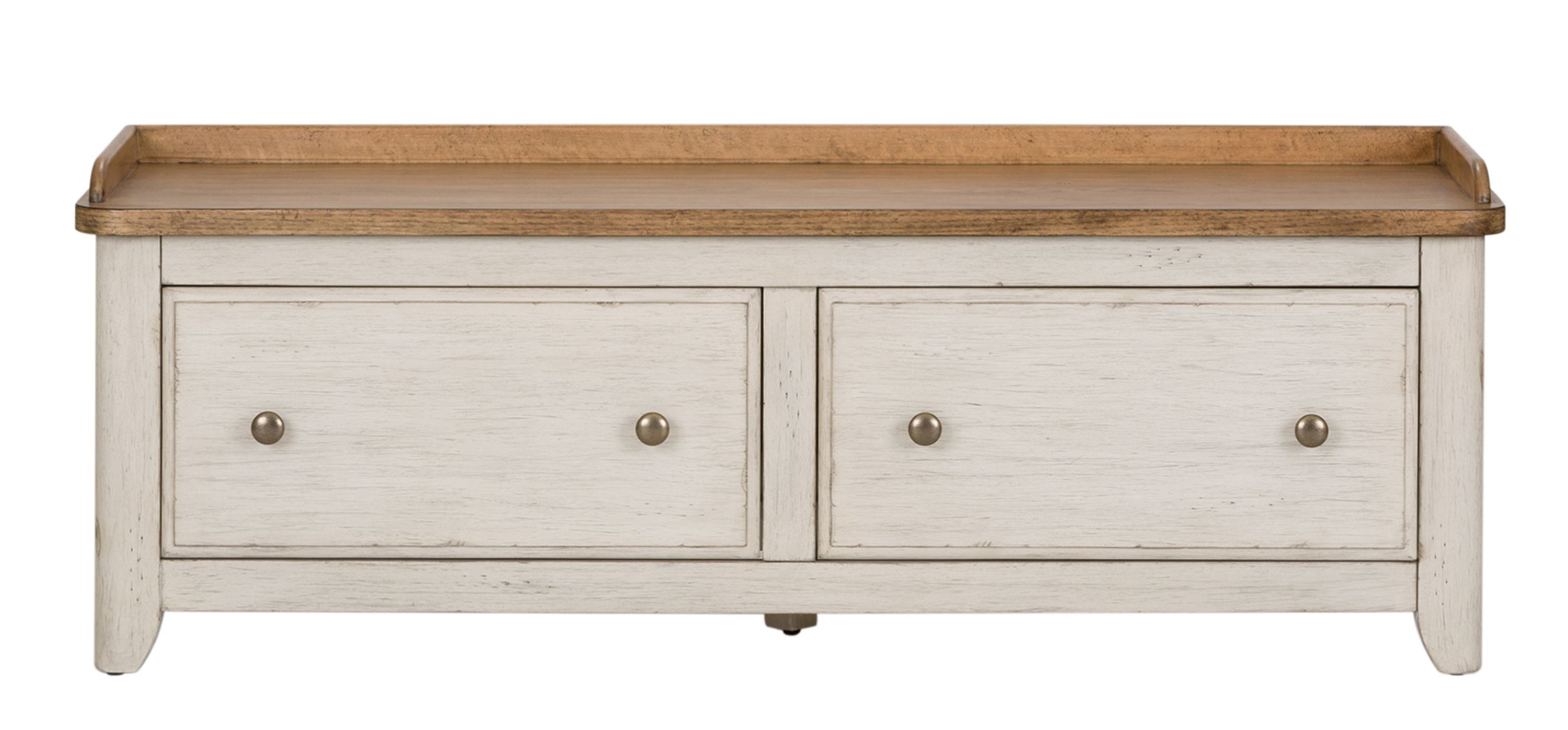 Farmhouse Reimagined Storage Bench